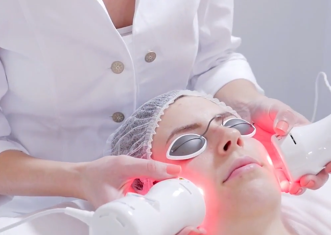 BYONIK® Laserbehandlung im Gesicht